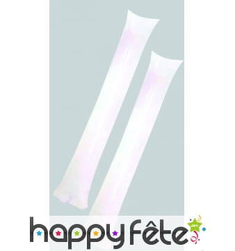 Gourdin gonflable blanc