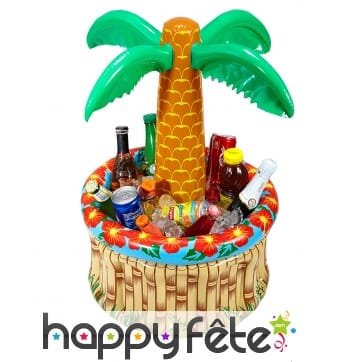 Glacière gonflable en forme de palmier, 62cm