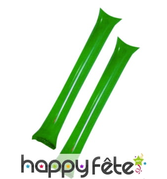 Gourdin gonflable vert