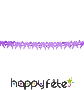 Guirlande lavande de colombes