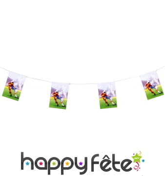 Guirlande pavillons de rugby