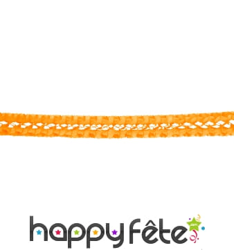 Guirlande plume orange