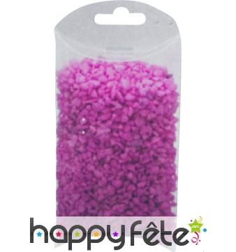 Gravier satiné fuschia