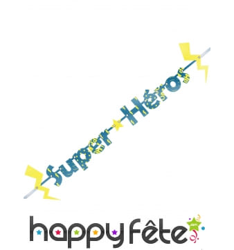 Guirlande Super Héros articulée de 3m