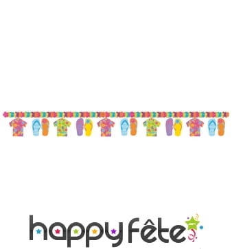 Guirlande tongs colorée 2,2m