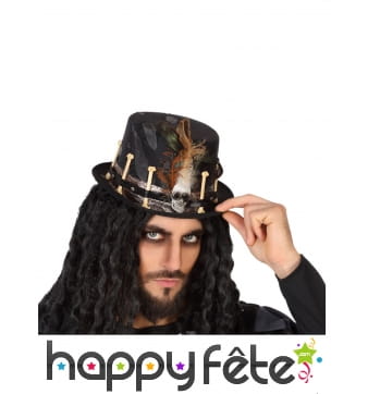 Haut de forme vaudou pour adulte