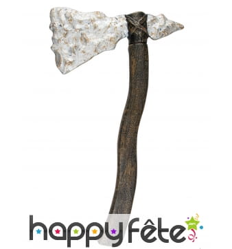 Hache de style âge de pierre de 45cm