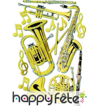 Instruments de musique repositionnables