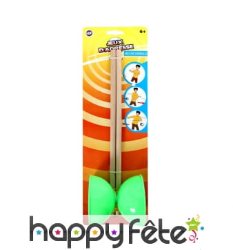 Jeu de diabolo en bois