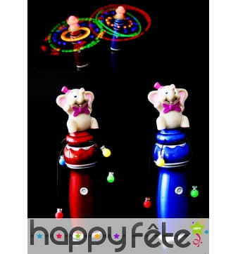 Jouet lumineux tournant, Elephant