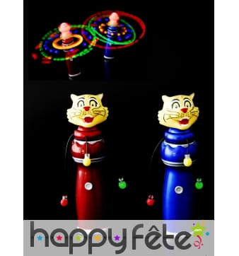 Jouet lumineux tournant, tigre