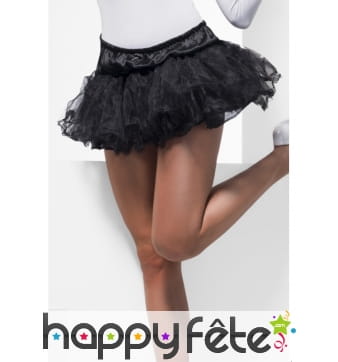 Jupon noir femme sexy