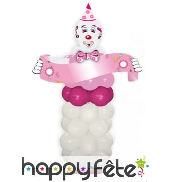 Kit ballons pour créer un grand clown
