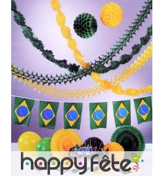 Kit de décoration Brésil