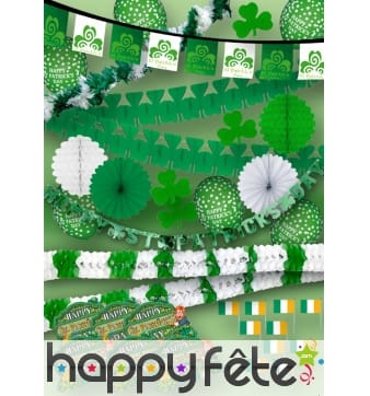 Kit de décoration pour la saint patrick