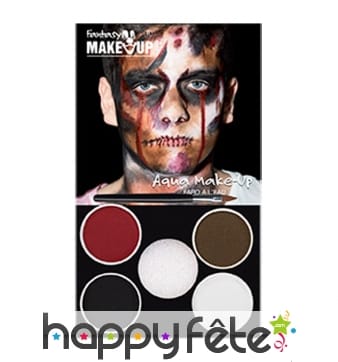 Kit de maquillage de zombie à l'eau