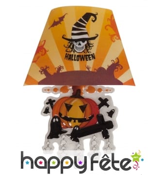 Lampe abat-jour halloween de 22cm