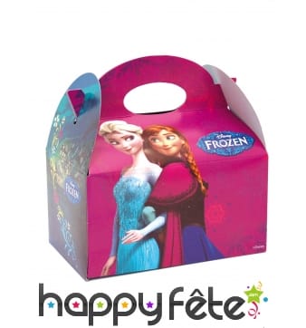 Lunch box La Reines des Neiges en carton