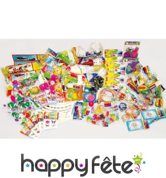 Lot de 100 jouets moyens