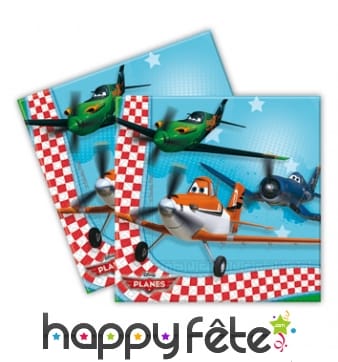 Lot de 16 serviettes planes, Disney