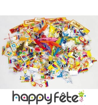 Lot de 250 jouets pour pêche à la ligne