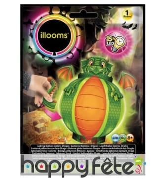 Lanterne dragon led lumineuse