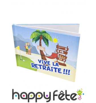 Livre d'or Retraite party