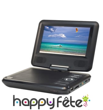 Lecteur dvd portable, écran 7 pouces