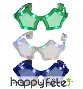 Lunettes étoiles Led
