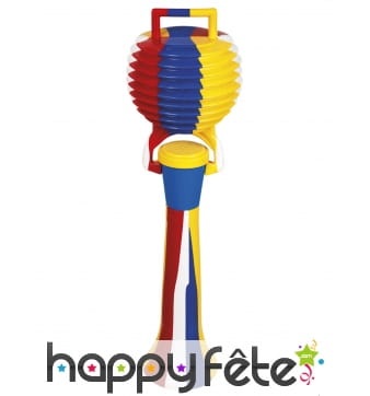 Long klaxon coloré de clown, 50cm