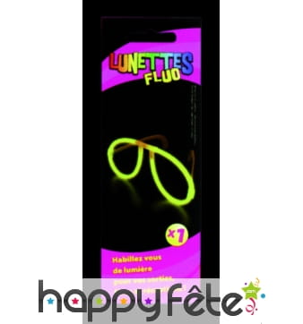 Lunettes lumineuses autocassant