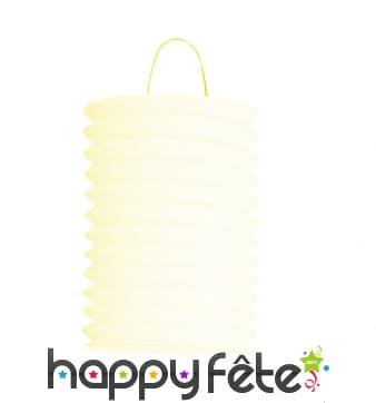Lampion papier ivoire