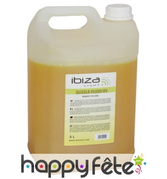 Liquide pour machine a bulle UV