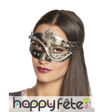 Loup steampunk avec engrenages