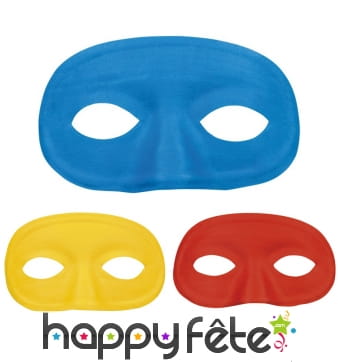 Loup uni et coloré en carton souple