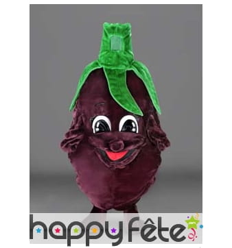 Mascotte aubergine