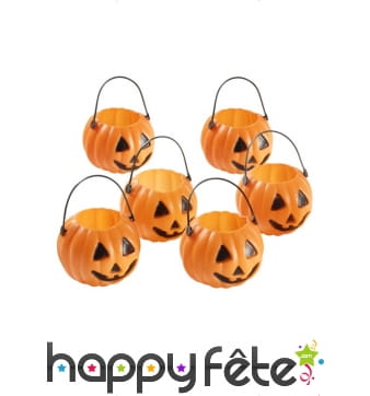 Mini chaudrons citrouilles