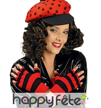 Mitaines coccinelle courtes