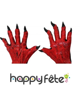 Mains de diable en latex