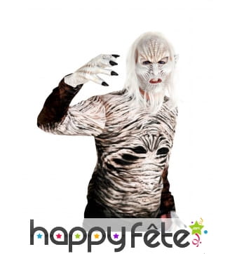 Mains de marcheur blanc pour adulte