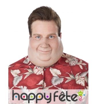 Masque double menton pour bas de visage