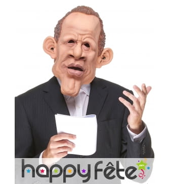 Masque de Patrick Poivre d'Arvor humoristique