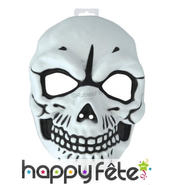 Masque de squelette effrayant pour adulte
