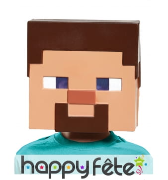 Masque de Steve pour enfant, Minecraft