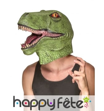Masque de T-rex intégral pour adulte
