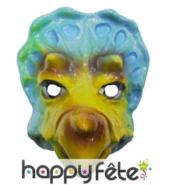 Masque de Tricératops pour enfant, facial