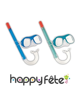 Masque et tuba taille junior