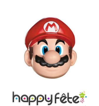Masque facial de Mario taille adulte