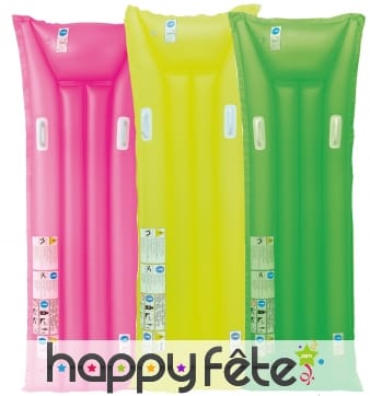 Matela gonflable coloré