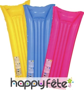 Matelas gonflable de plage uni